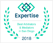 Expertise - Best Arbitrators & Mediators in San Diego 2018